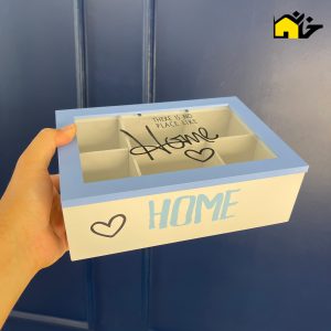 تی بگ چوبی رنگی مدل home
