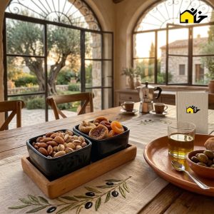 اردو خوری سرامیکی دو خانه مدل وان سل
