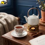 کپ قهوه خوری سرامیکی شش عددی مدل موج