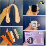 پک هدیه ساعت هوشمند مدل D200 ultra 3